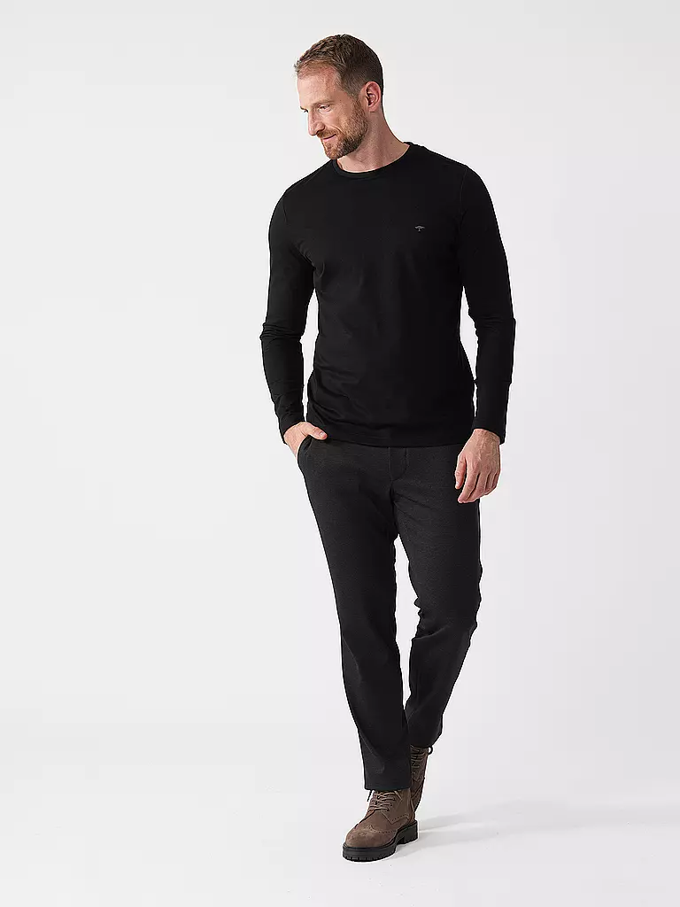 FYNCH HATTON | Langarmshirt  | schwarz