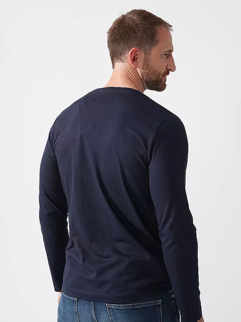 FYNCH HATTON | Langarmshirt  | dunkelblau