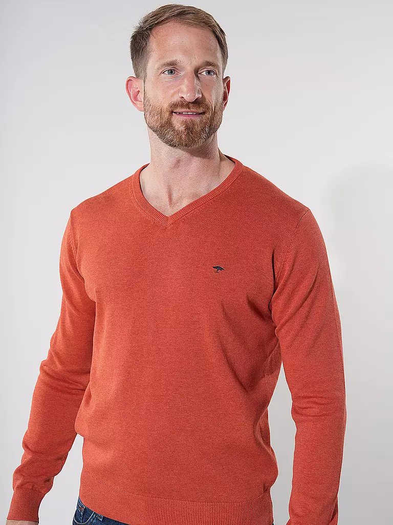 FYNCH HATTON | Pullover | dunkelrot