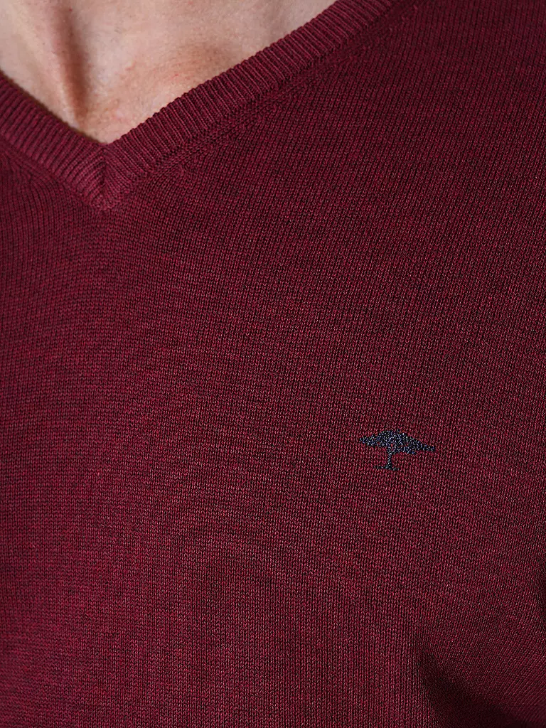 FYNCH HATTON | Pullover | dunkelrot