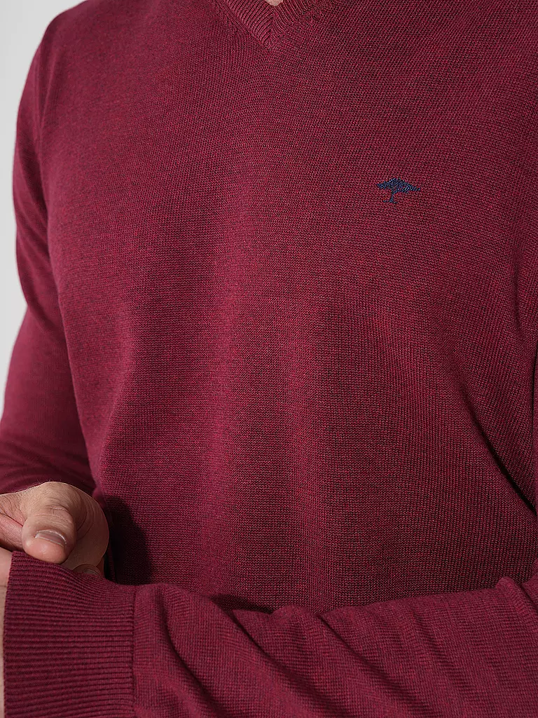 FYNCH HATTON | Pullover | dunkelrot