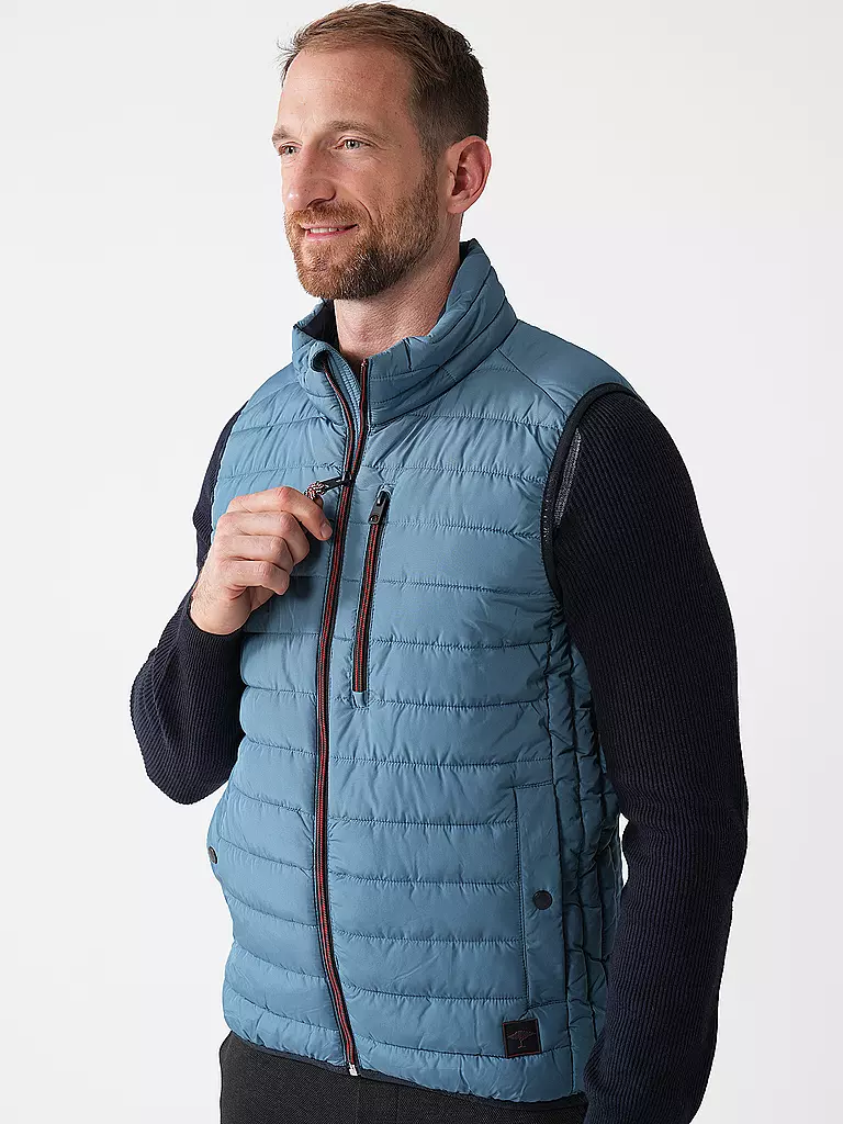 FYNCH HATTON | Steppgilet | hellblau