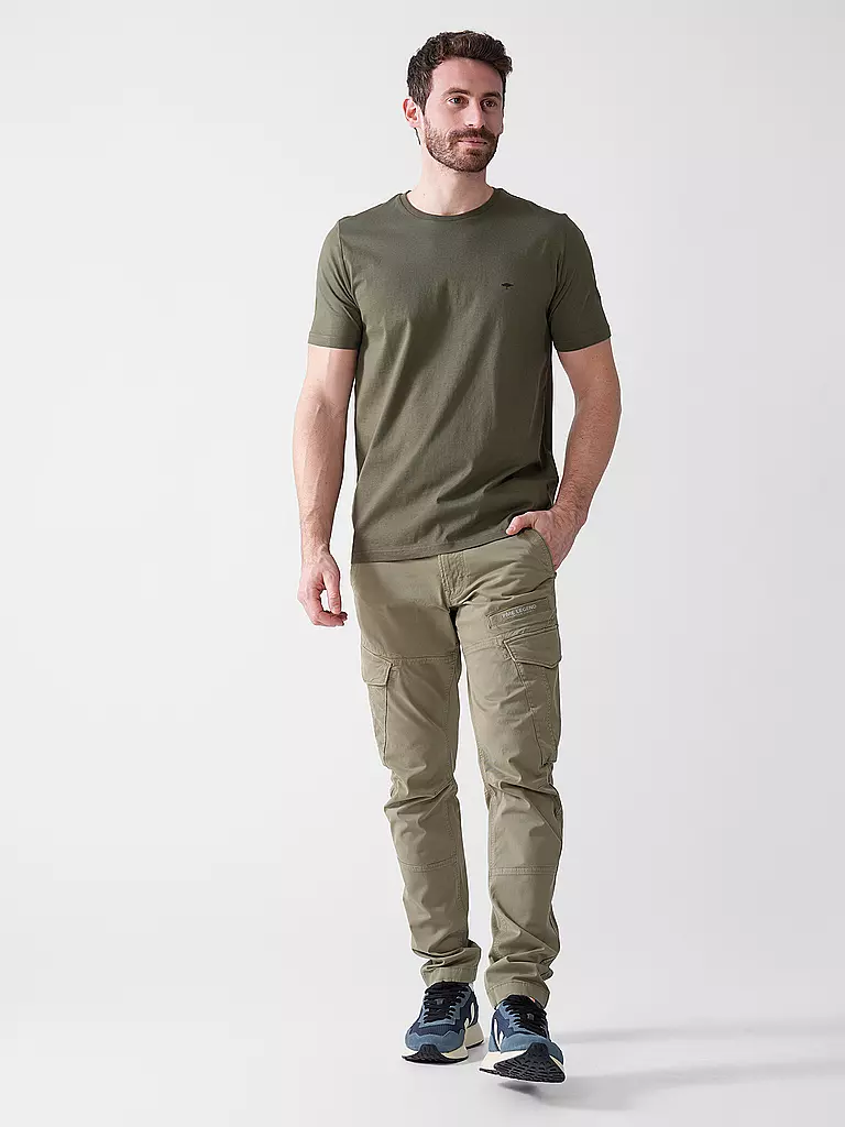 FYNCH HATTON | T-Shirt | olive