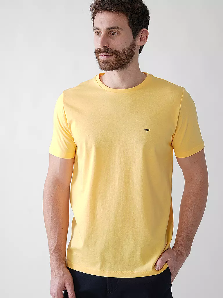 FYNCH HATTON | T-Shirt | gelb