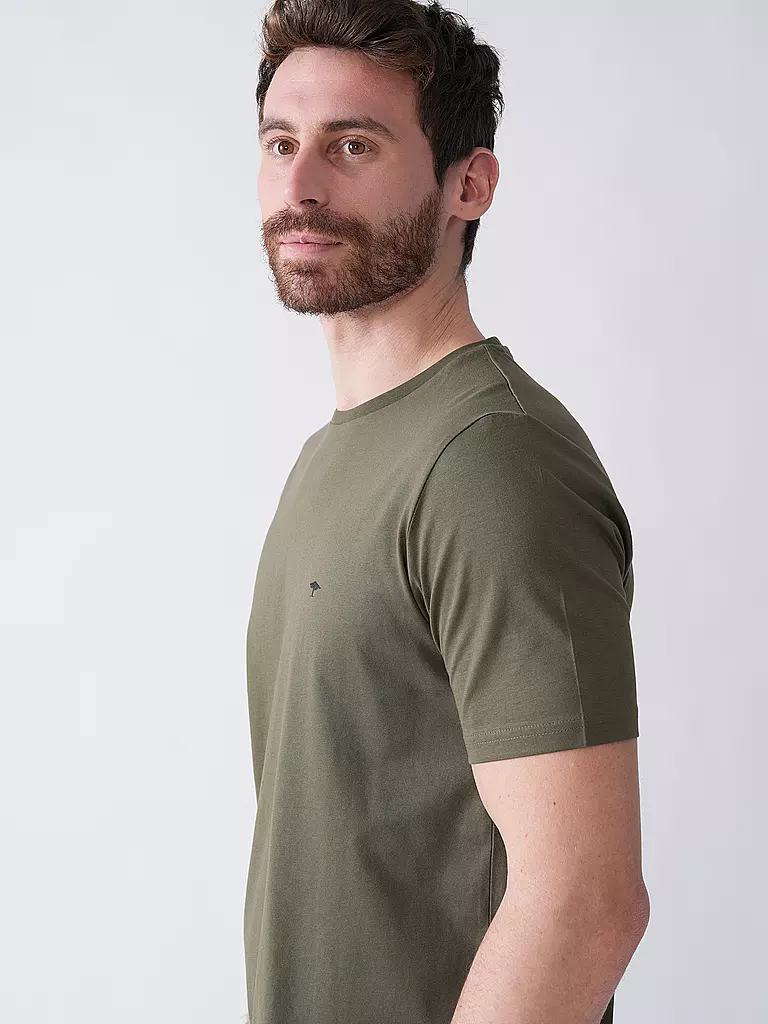 FYNCH HATTON | T-Shirt | olive