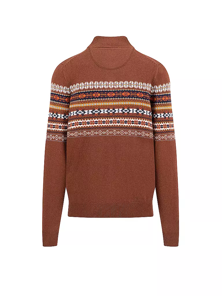 FYNCH HATTON | Troyer Pullover | braun