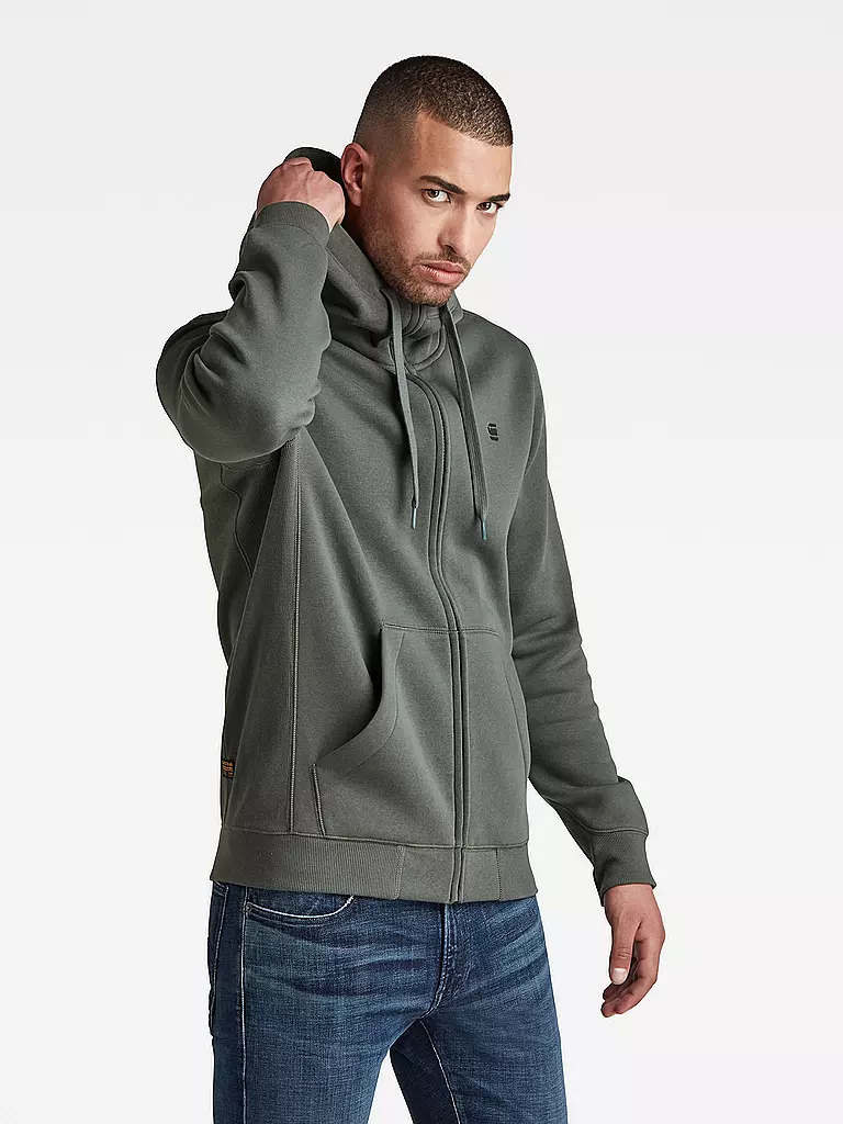 G-STAR RAW | Sweatjacke  | grau