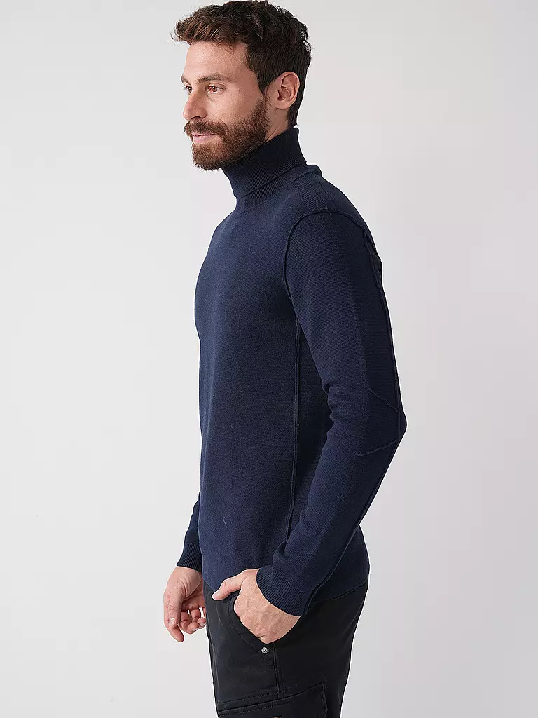 GABBA | Rollkragenpullover | blau