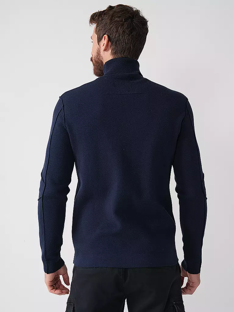 GABBA | Rollkragenpullover | blau