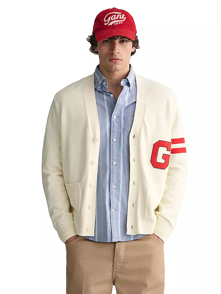 GANT | Cardigan  | creme