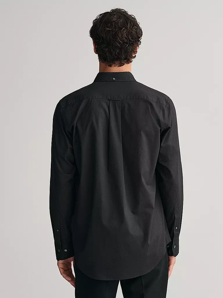 GANT | Hemd Regular Fit  | schwarz