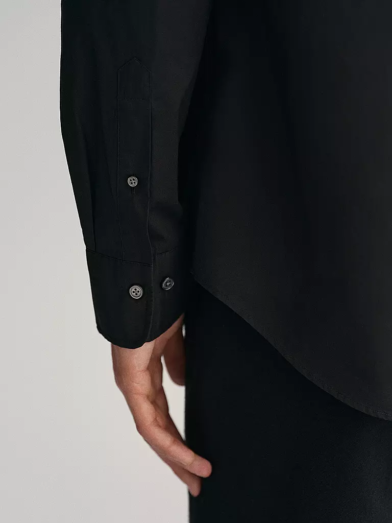 GANT | Hemd Regular Fit  | schwarz