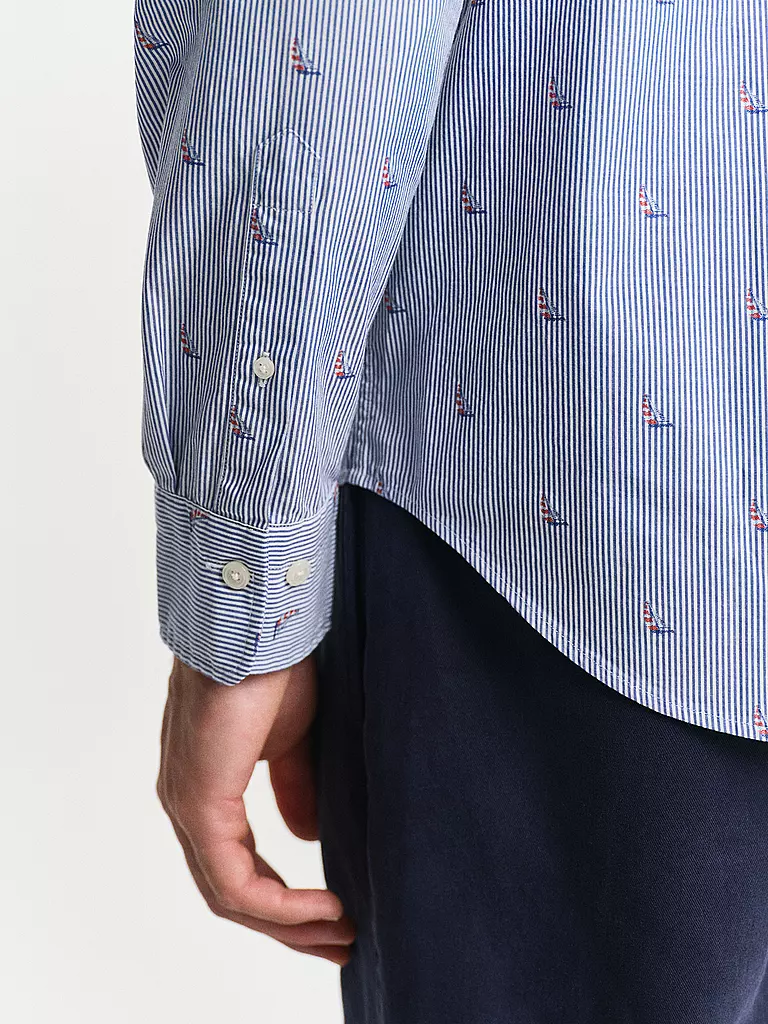 GANT | Hemd Regular Fit  | blau