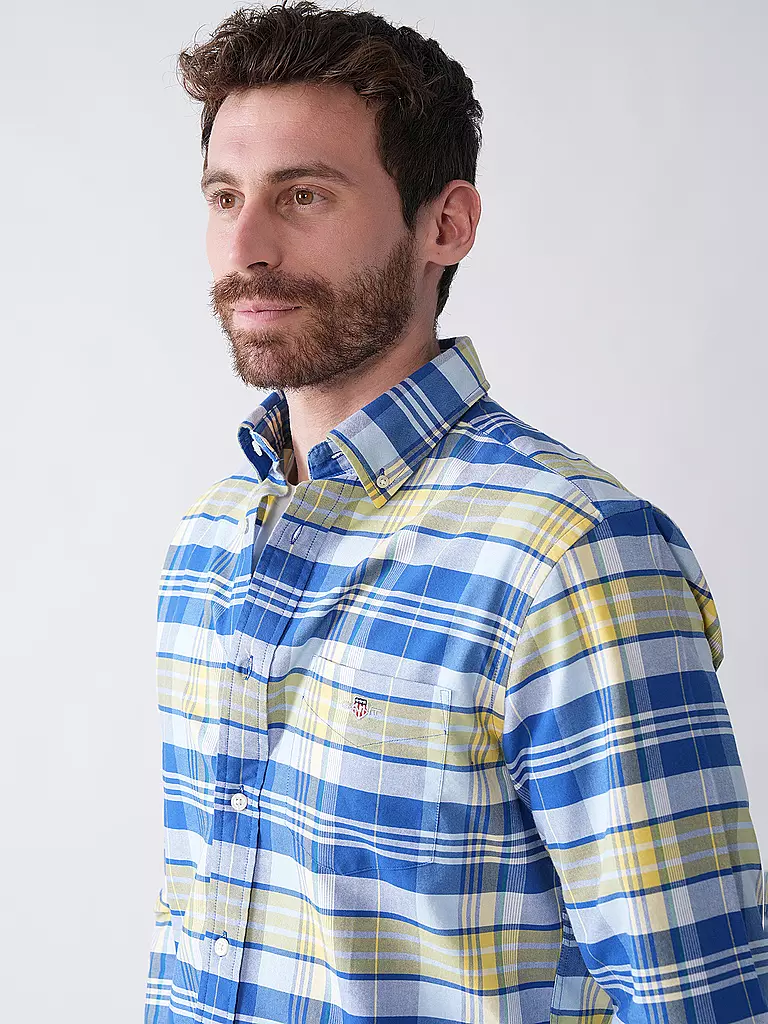 GANT | Hemd Regular Fit | grün