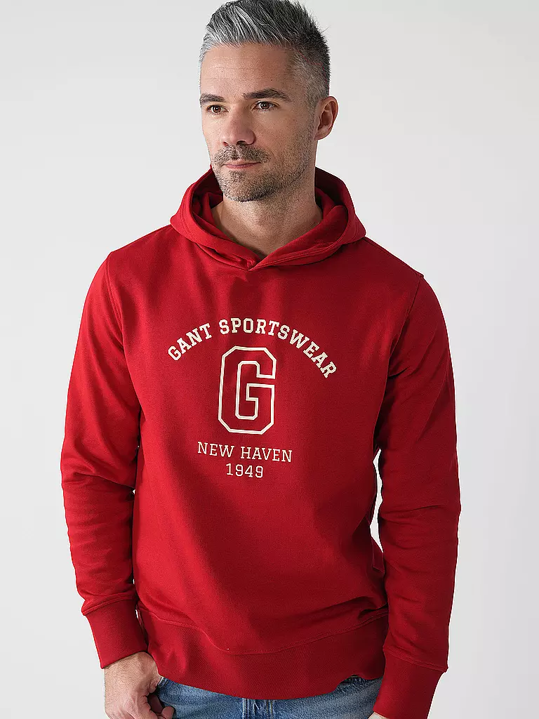 GANT | Kapuzensweater - Hoodie | rot