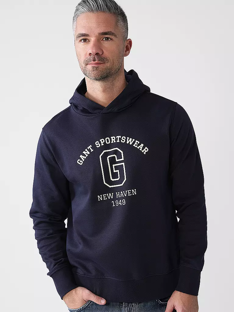 GANT | Kapuzensweater - Hoodie | dunkelblau