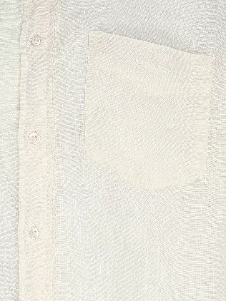 GANT | Leinenhemd Regular Fit  | creme