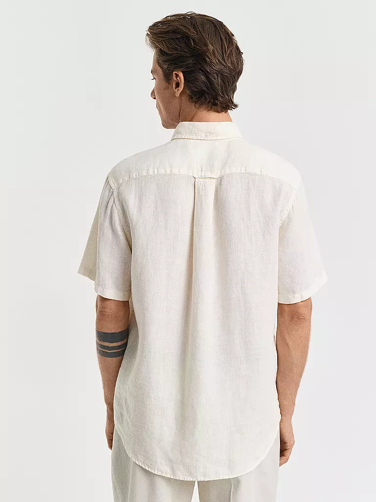 GANT | Leinenhemd Regular Fit | creme