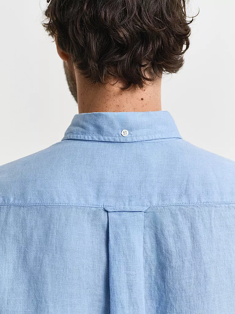 GANT | Leinenhemd Regular Fit | blau