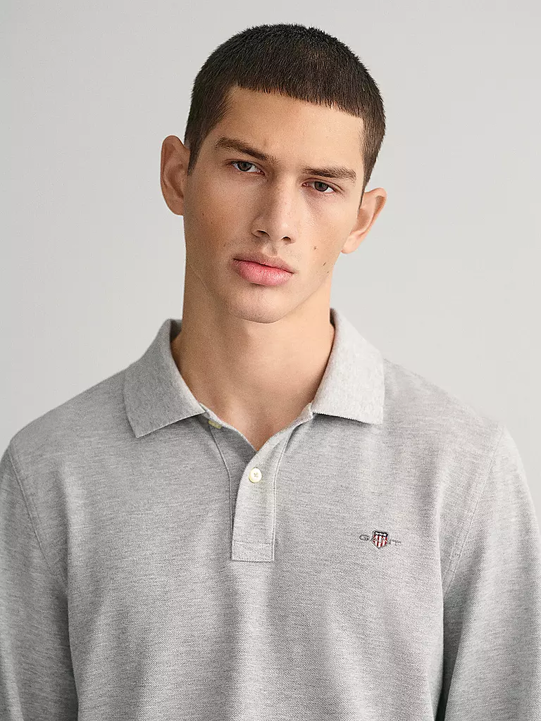 GANT | Poloshirt Slim Fit | grau