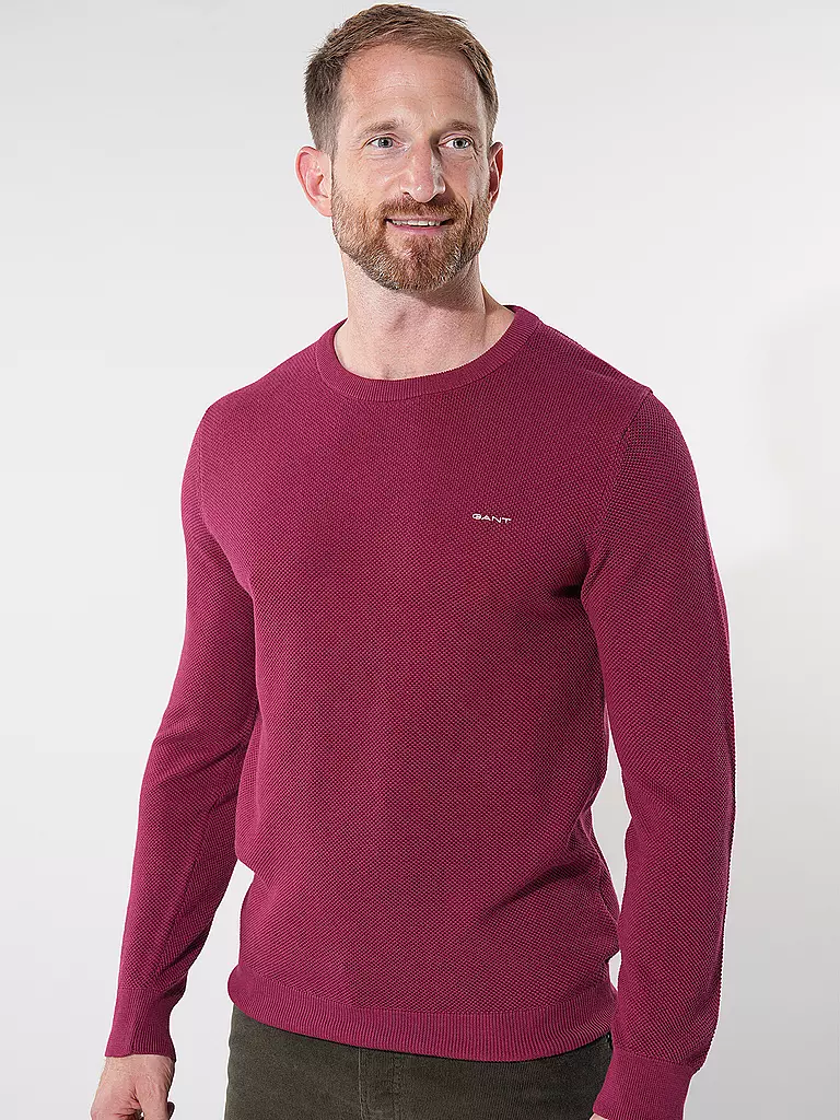 GANT | Pullover | dunkelrot