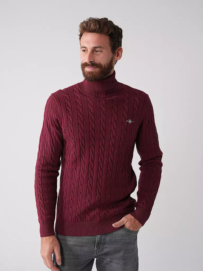 GANT | Pullover | dunkelrot