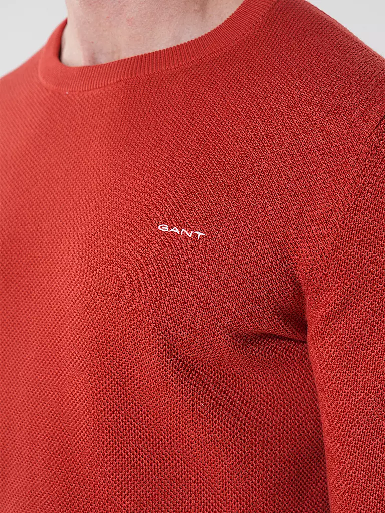 GANT | Pullover | dunkelrot