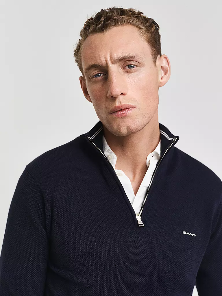 GANT | Troyer Pullover | blau