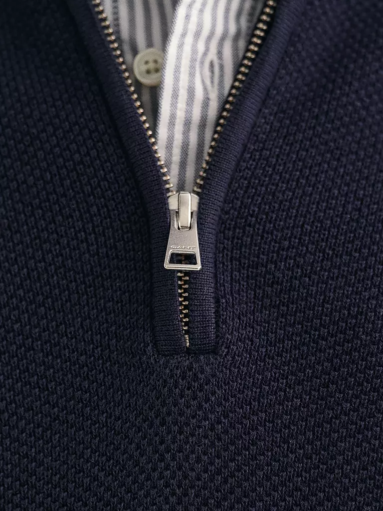 GANT | Troyer Pullover | dunkelblau