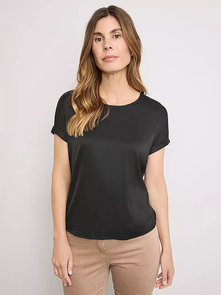 GERRY WEBER | Blusenshirt | schwarz