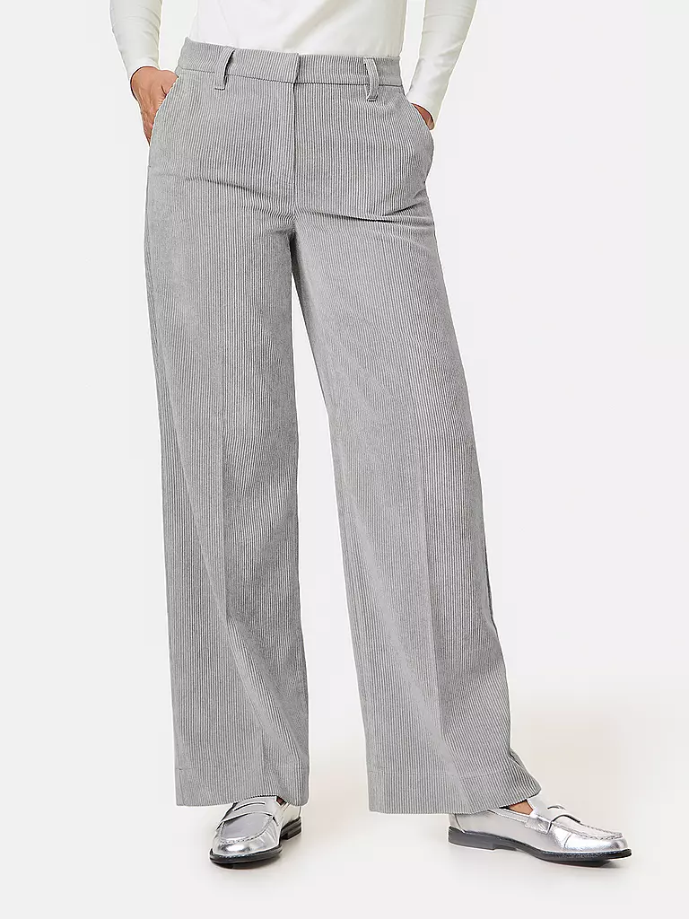 GERRY WEBER | Chino | silber