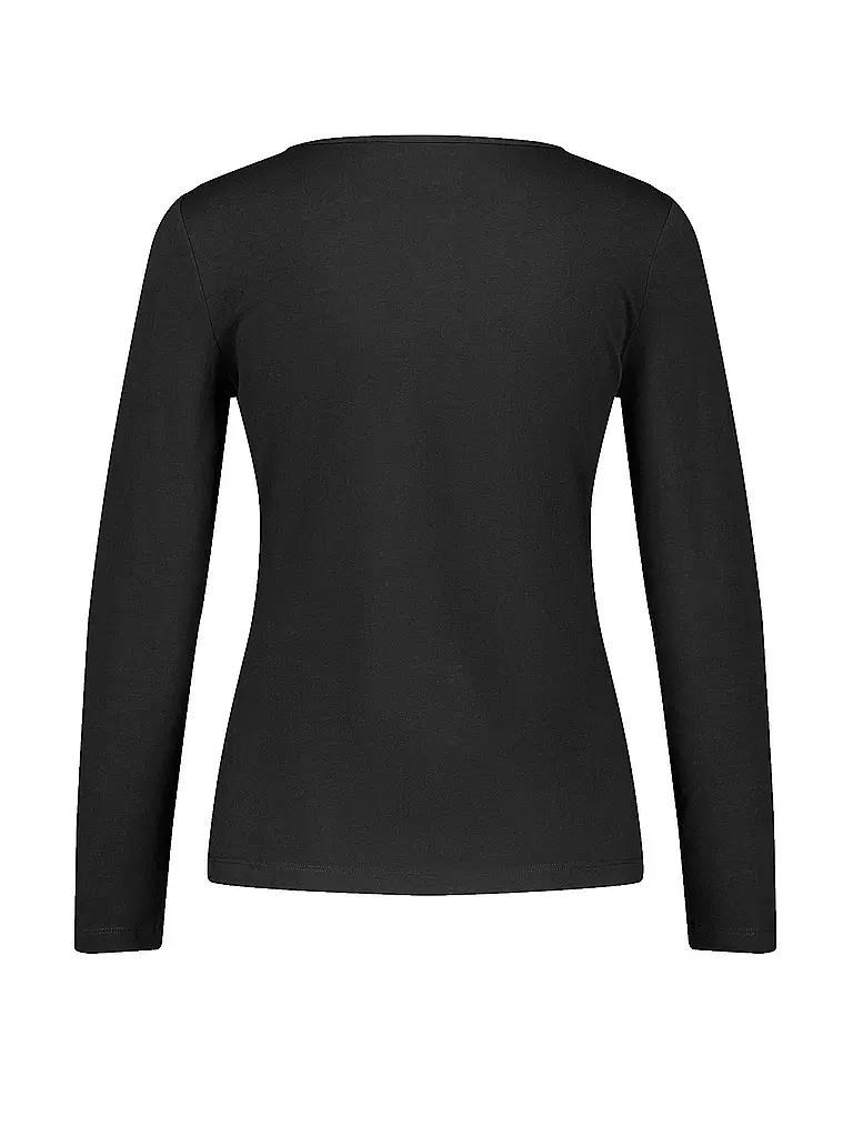 GERRY WEBER | Langarmshirt | schwarz