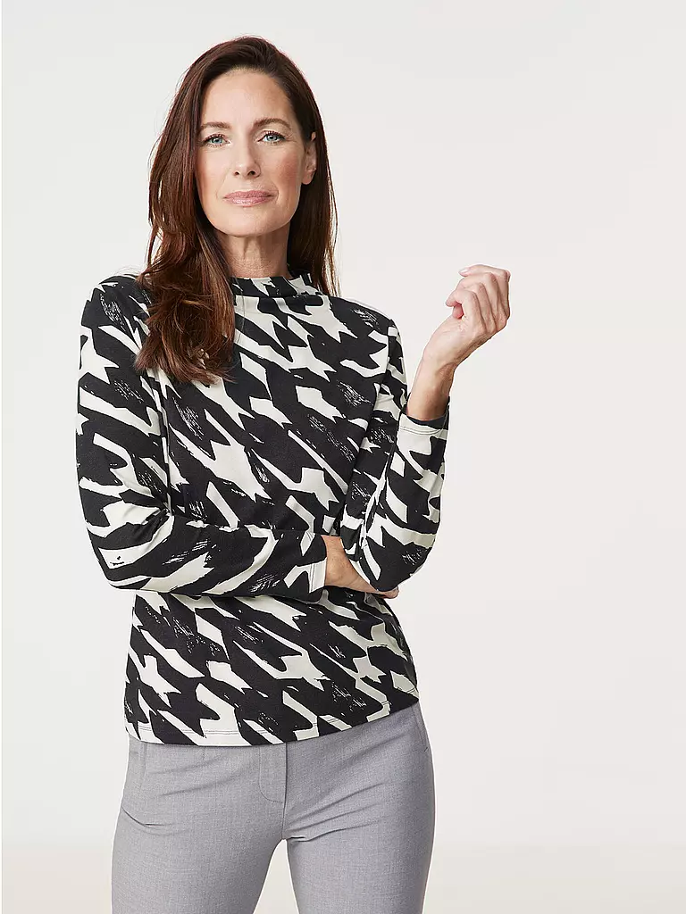 GERRY WEBER | Langarmshirt | schwarz