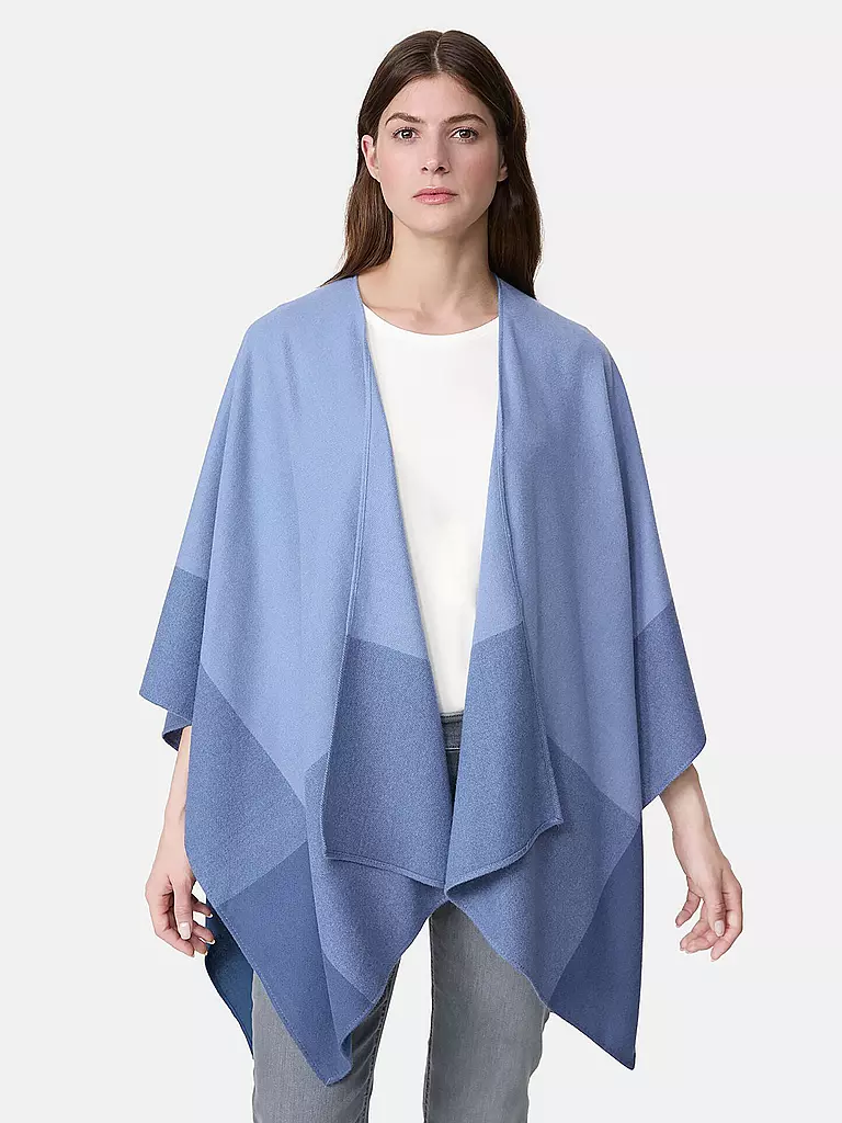 GERRY WEBER | Poncho - Cape | blau