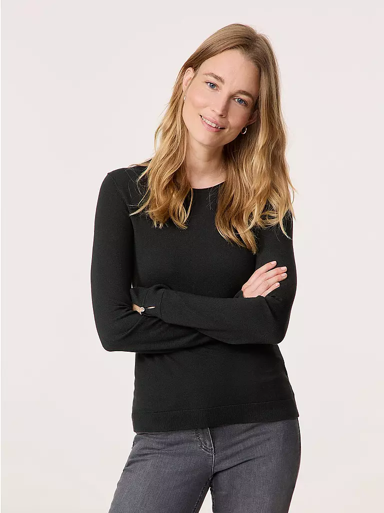 GERRY WEBER | Pullover | schwarz