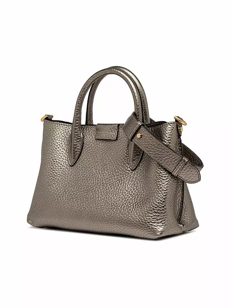 GIANNI CHIARINI | Ledertasche - Henkeltasche ARETHA | silber