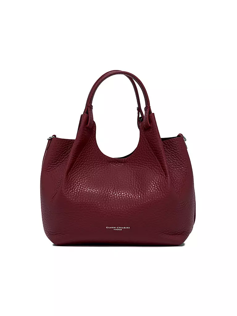 GIANNI CHIARINI | Ledertasche - Hobo Bag DUA  | dunkelrot