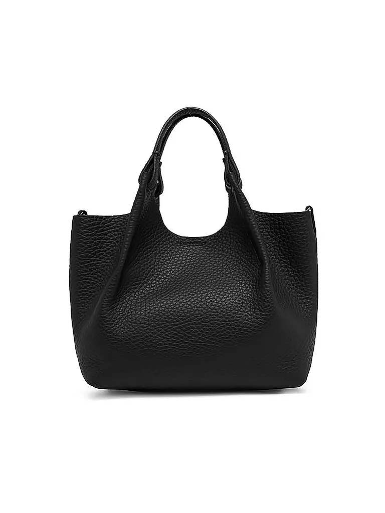 GIANNI CHIARINI | Ledertasche - Hobo Bag DUA  | schwarz