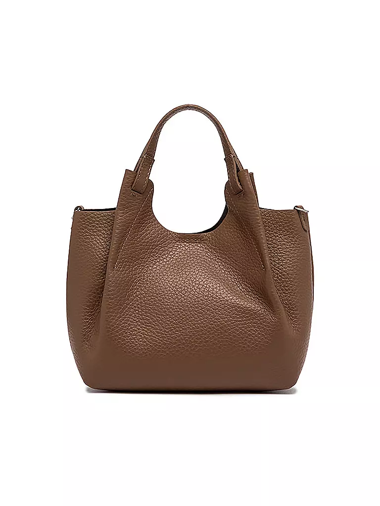 GIANNI CHIARINI | Ledertasche - Hobo Bag DUA  | braun