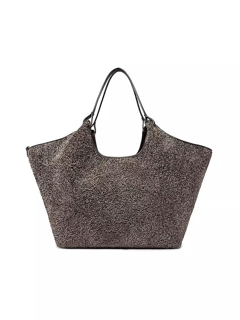 GIANNI CHIARINI | Ledertasche - Hobo Bag DUA  | braun