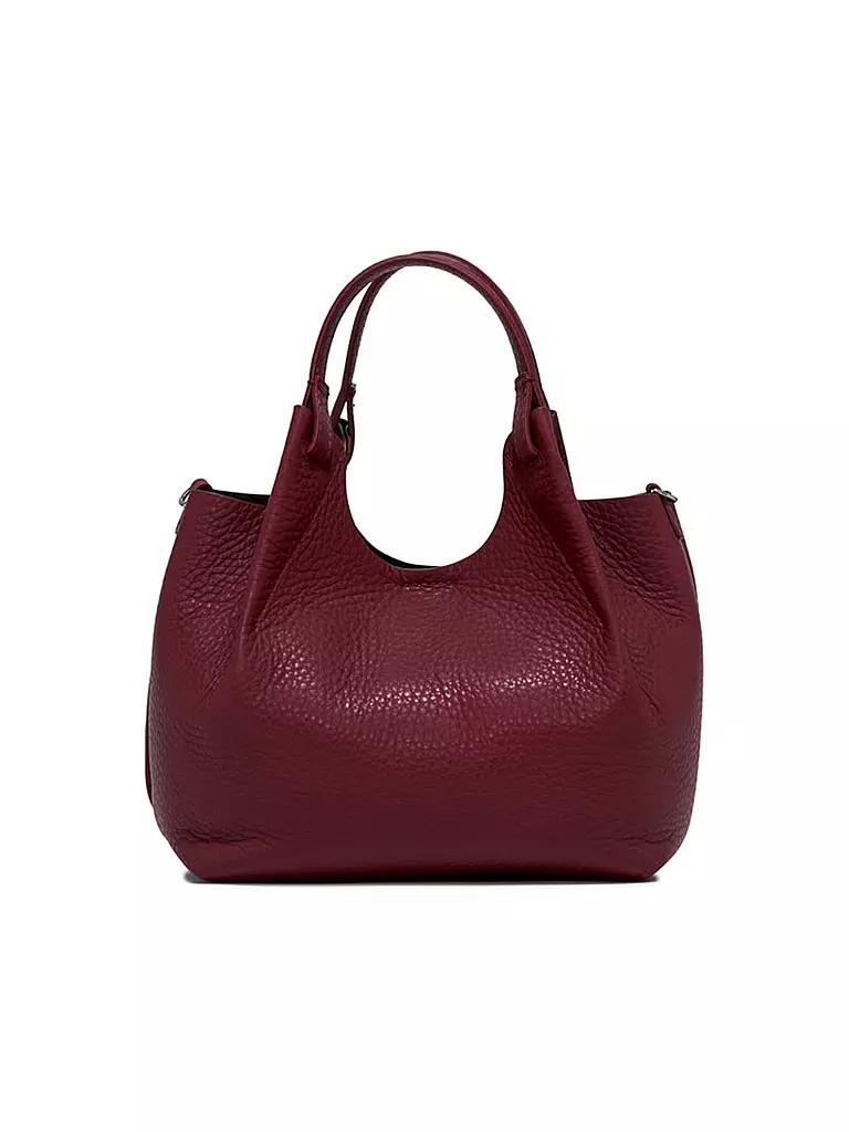 GIANNI CHIARINI | Ledertasche - Hobo Bag DUA  | dunkelrot