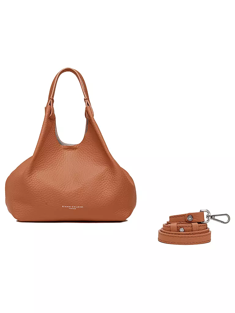 GIANNI CHIARINI | Ledertasche - Hobo Bag DUA  | camel