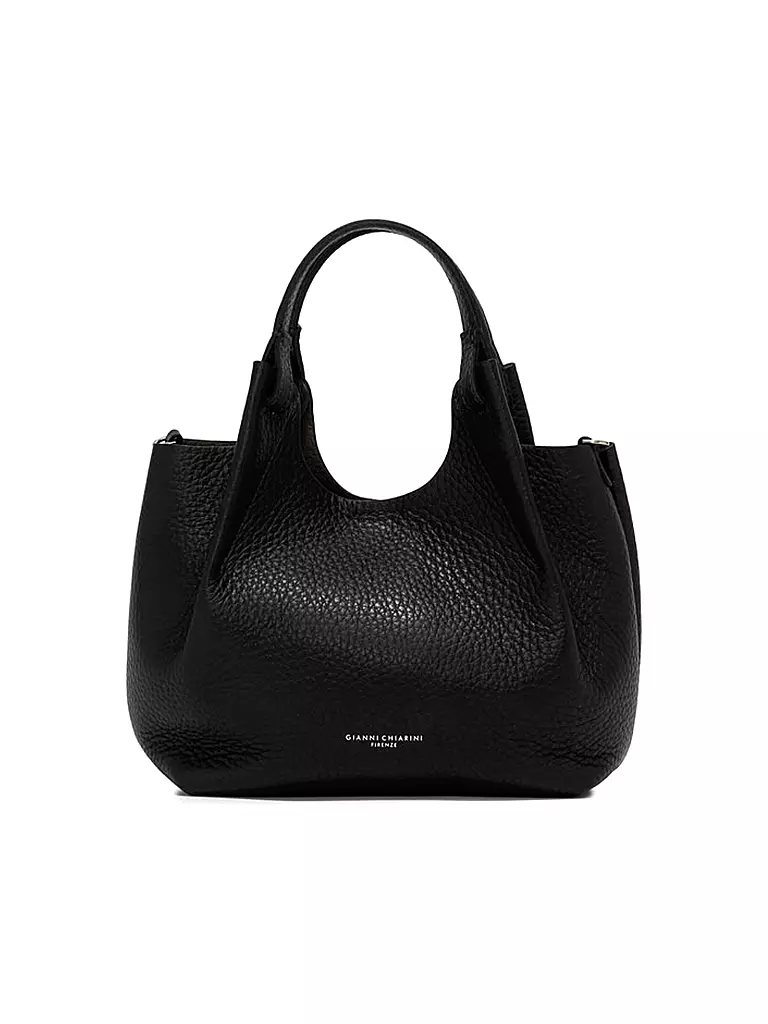 GIANNI CHIARINI | Ledertasche - Hobo Bag DUA  | schwarz