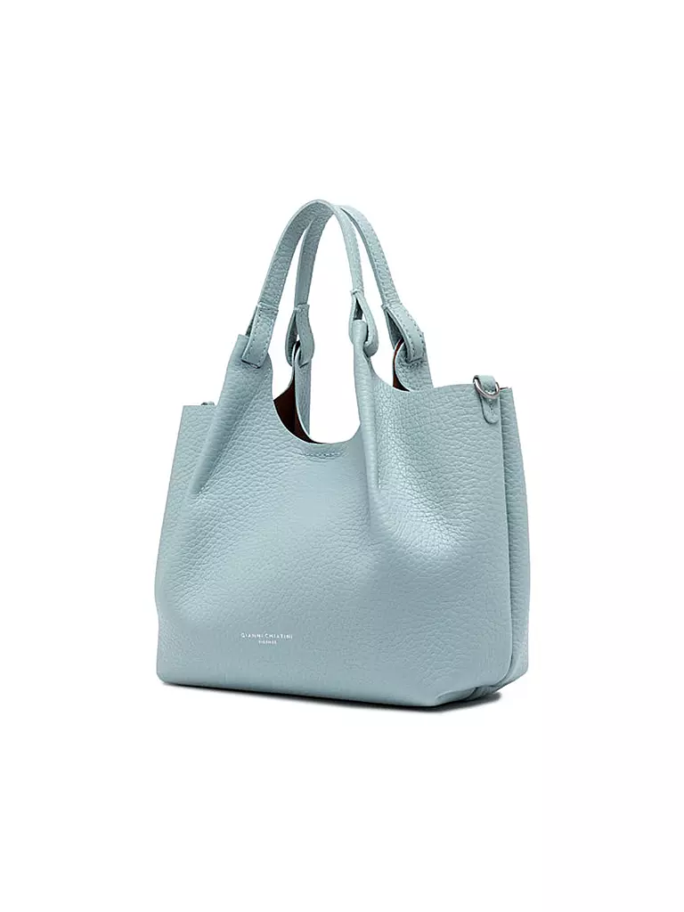 GIANNI CHIARINI | Ledertasche - Hobo Bag DUA  | hellblau