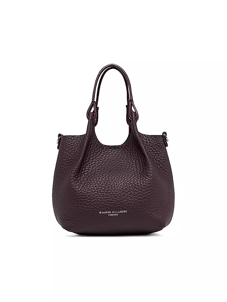 GIANNI CHIARINI | Ledertasche - Hobo Bag DUA Small | beere