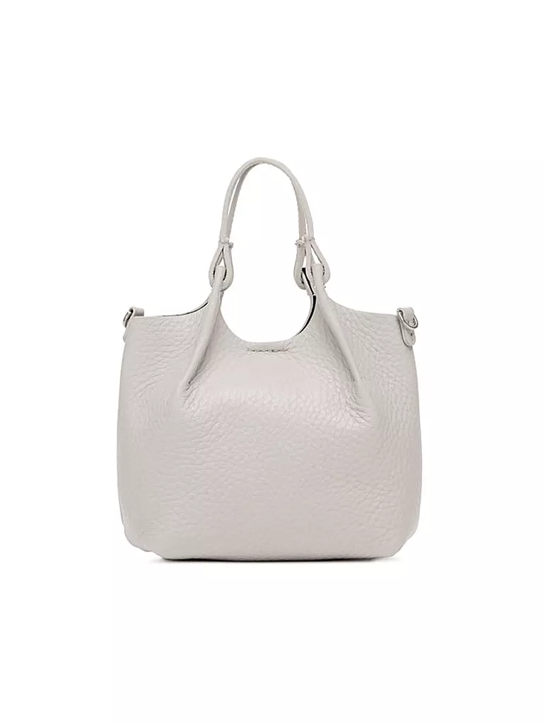 GIANNI CHIARINI | Ledertasche - Hobo Bag DUA Small | weiss