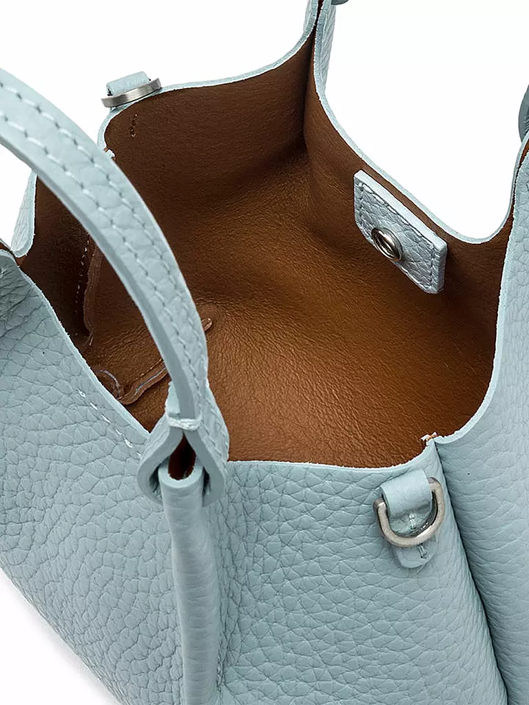 GIANNI CHIARINI | Ledertasche - Hobo Bag DUA Small | hellblau