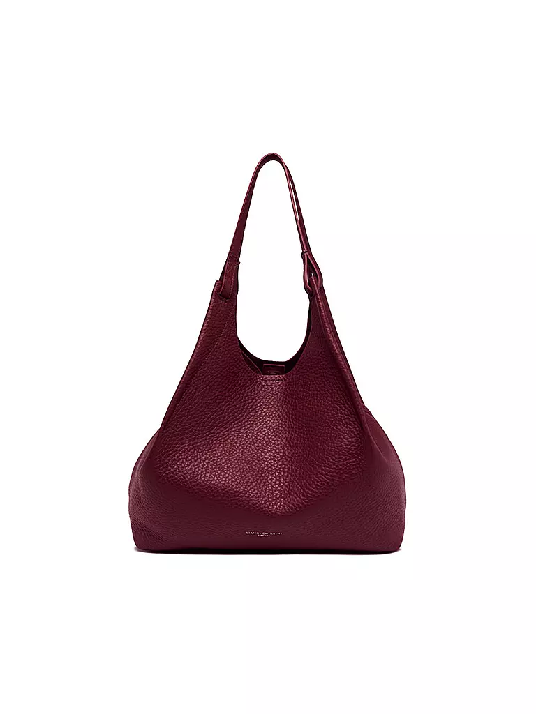 GIANNI CHIARINI | Ledertasche - Hobo Bag DUA | dunkelrot