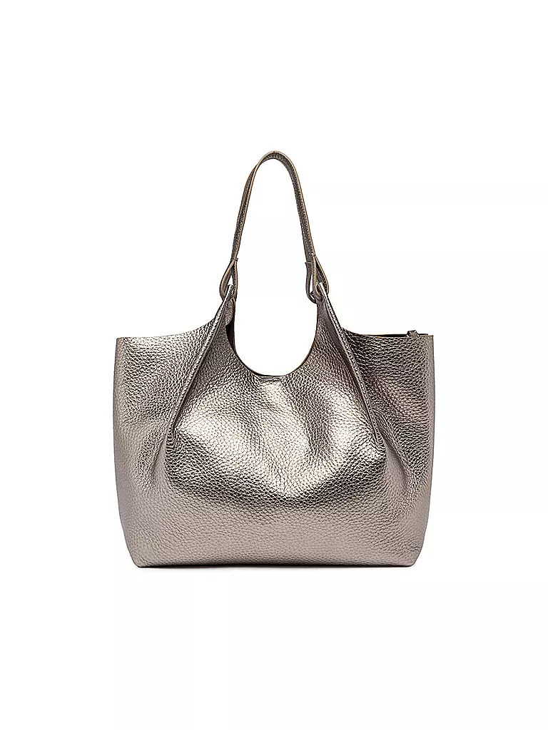 GIANNI CHIARINI | Ledertasche - Hobo Bag DUA | schwarz