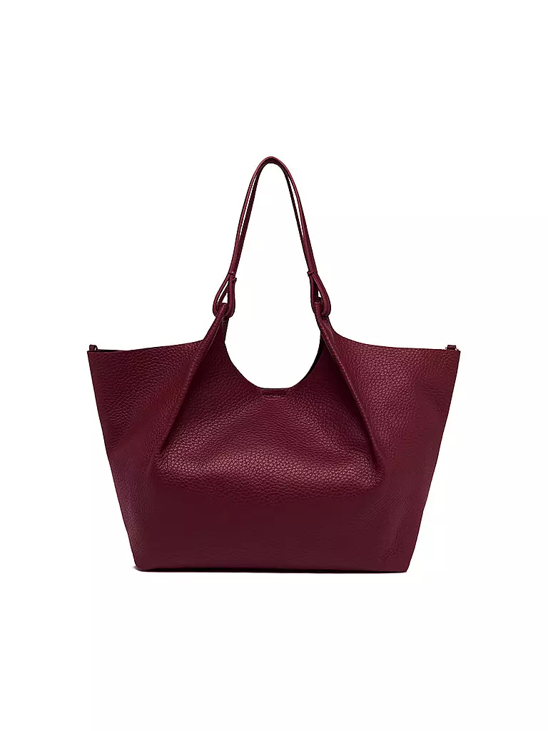 GIANNI CHIARINI | Ledertasche - Hobo Bag DUA | dunkelrot